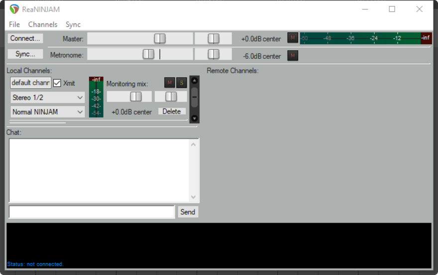 ReaStream screenshot