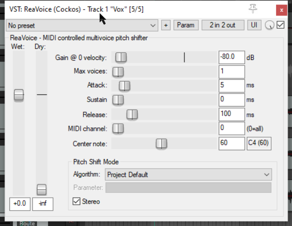 ReaVoice screenshot