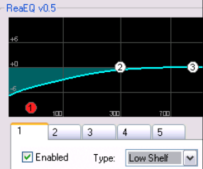 EQ: Bandwidth and Type screenshot