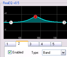 EQ: Bandwidth and Type screenshot