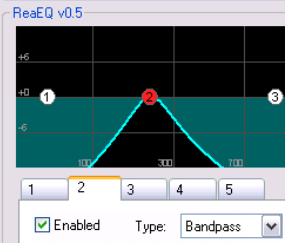 EQ: Bandwidth and Type screenshot