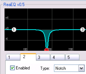 EQ: Bandwidth and Type screenshot