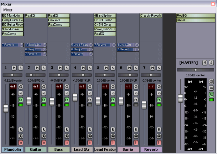 The Mixer screenshot