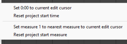 Project Timebase, Time Signature and Related Settings screenshot