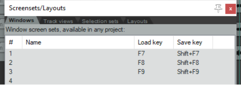 Windows Screensets screenshot
