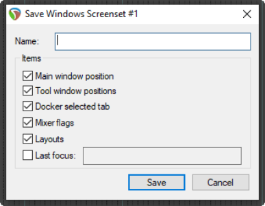 Windows Screensets screenshot