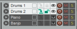 Working with Multiple MID0I Tracks and/or Items (Overview) screenshot