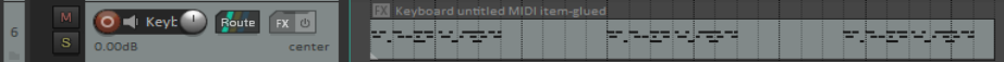 Joining MIDI Items screenshot