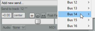 MIDI Routing, MIDI Buses and ReWire screenshot