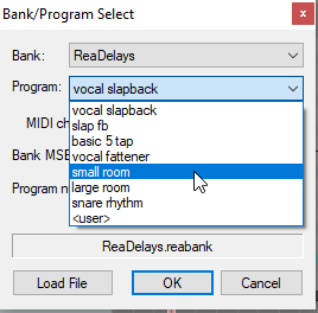 Using MIDI CC Messages to Control FX Presets screenshot