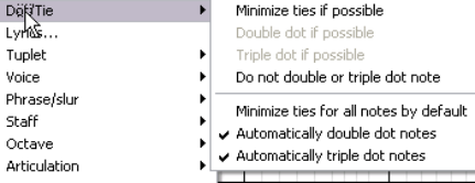 Working with Notes and Note Selections screenshot