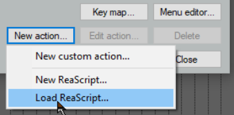 Importing and Loading Scripts screenshot