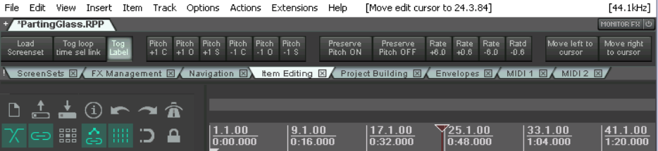 The Toolbar Docker screenshot