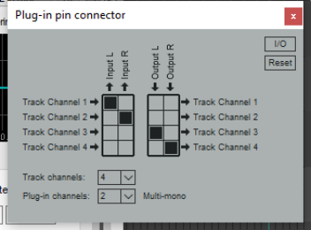 Pin Connectors and Channel Mapping screenshot