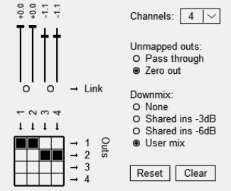 Pin Connectors and Channel Mapping screenshot