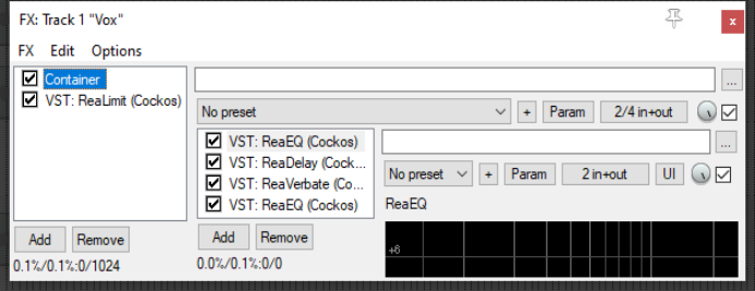 FX Containers and Parallel FX Processing screenshot