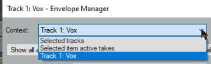 The Envelope Manager screenshot