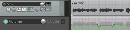 Automation with Trim Volume Envelopes screenshot