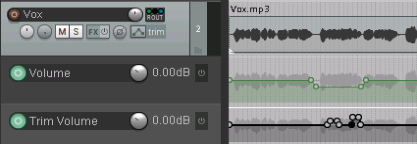 Automation with Trim Volume Envelopes screenshot