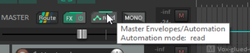 Tempo/Time Signature and Play Speed Envelopes screenshot