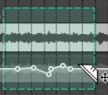 Razor Editing with Automation Envelopes screenshot