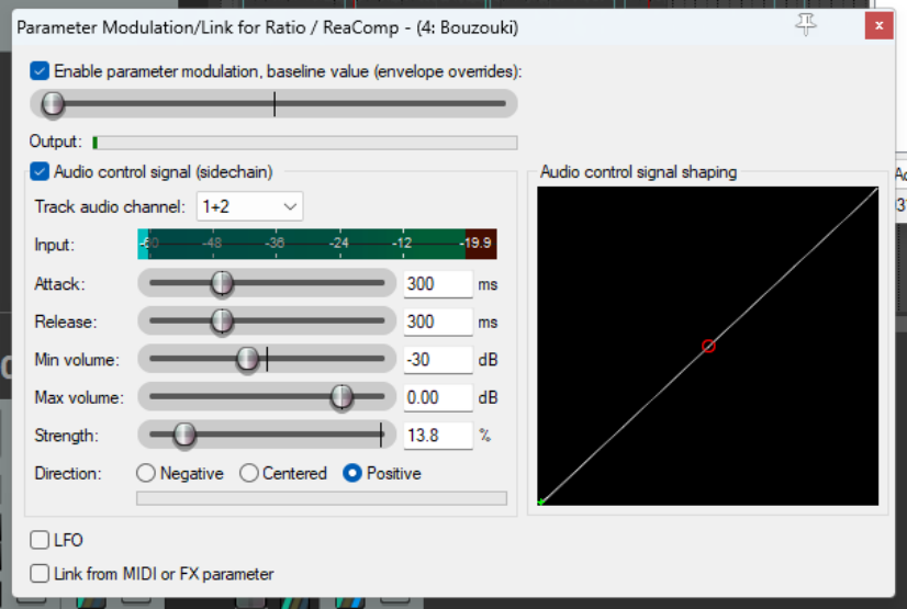 Defining a Parameter for Modulation screenshot