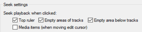 Managing the Play Cursor screenshot