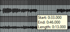 Time Selections and Time Loops screenshot