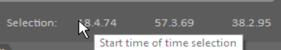 Managing Time and Loop Selections screenshot