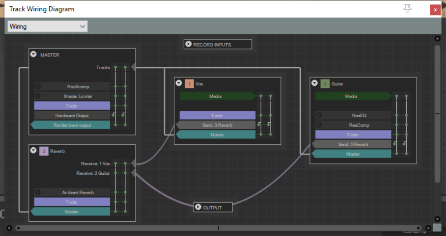 The Track Wiring View screenshot