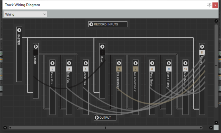 The Track Wiring View screenshot