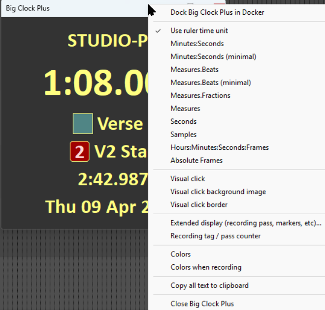 The Big Clock Plus screenshot