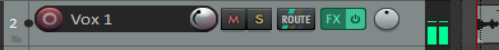 Using the Track Controls screenshot