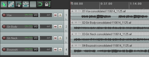 Consolidating and Exporting screenshot