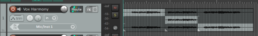 Displaying Multiple Takes screenshot