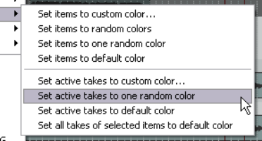 Using Color Coded Takes screenshot