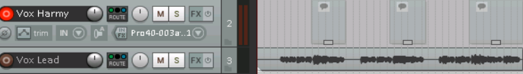 Recording with Empty Events screenshot