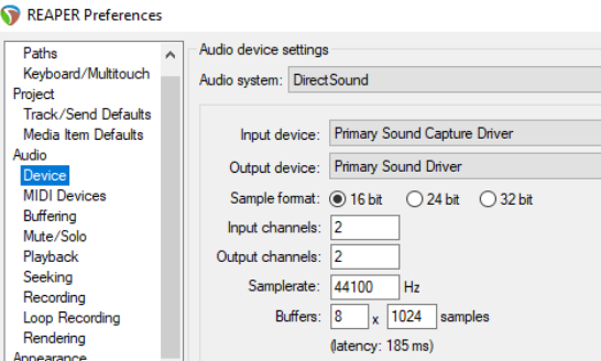 Recording an Internet Audio Stream screenshot