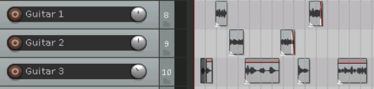 Implode Items To One Track screenshot