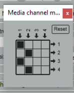 Item Channel Mode and Channel Mapping screenshot