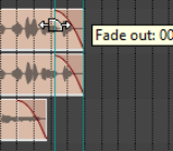 Adjusting Media Item Fades screenshot