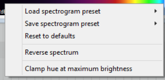 Normal Peaks and Spectral Peaks: Display Basics screenshot