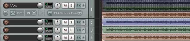 Exploding Takes to Multiple Tracks screenshot