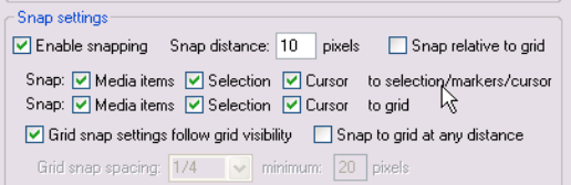 Snapping to Markers screenshot