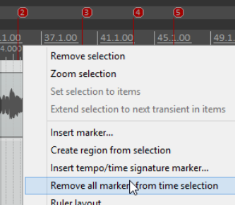 Removing Markers screenshot